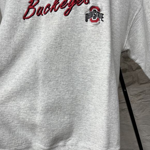 Ohio State Buckeyes Sweatshirt Crewneck Embroidered Team Edition Made in USA - Picture 9 of 9